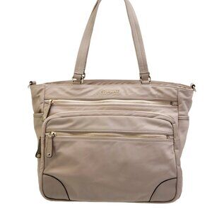 MZ Wallace Nylon Leather-Trimmed Tote